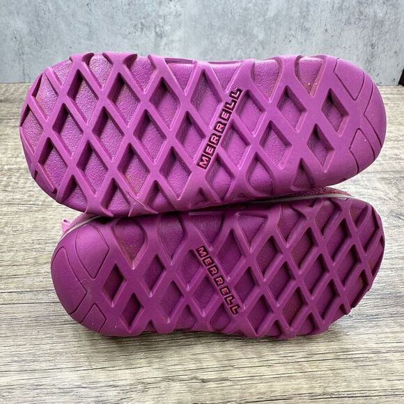 Merrell~Toddler Girl’s~Jungle Moc Burst 2 Pink Flower Shoes~Size 5 - Picture 9 of 10